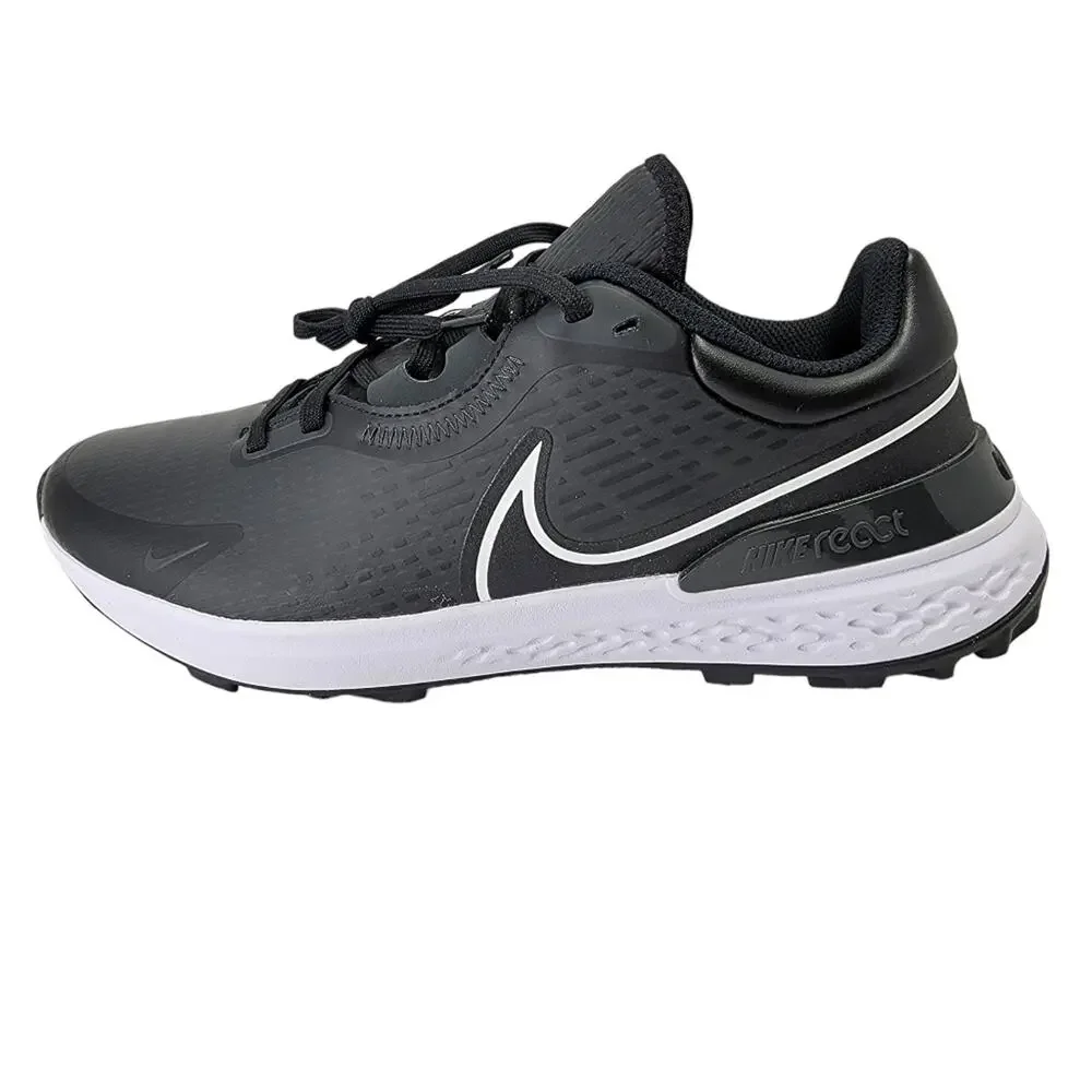 MSRP $110, Nike Men's Infinity Pro 2 Golf Shoes, size 9.5, Black/White. From t